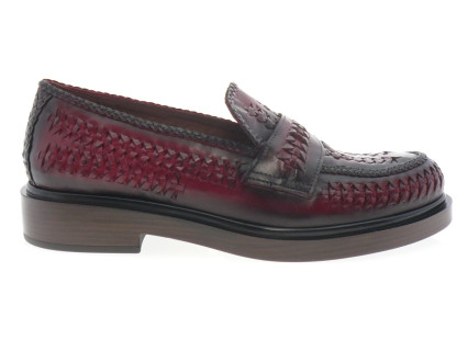 pons quintana - Mocassin 11157 - ROUGE