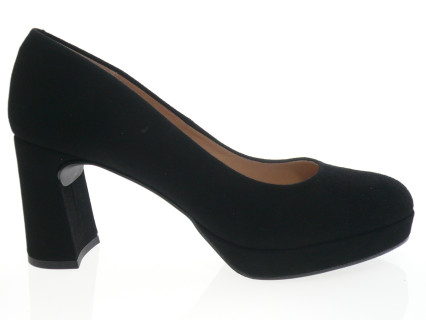 unisa - Escarpin MALIK - DAIM NOIR