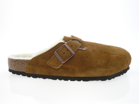 birkenstock - Sport BOSTON SHEARLING H - DAIM CAMEL