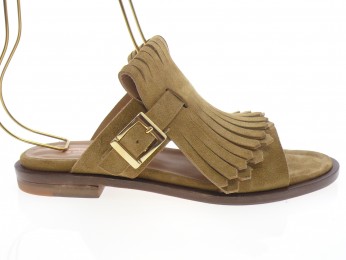 la bottega di lisa - Mule 6041 - DAIM BEIGE