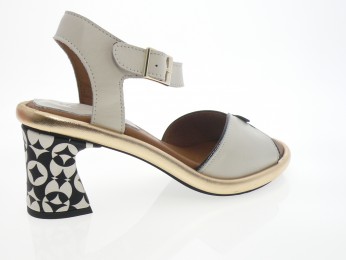 nemonic - Nu pied 2433 - BEIGE OR