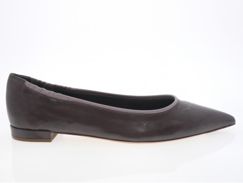 lorenzo masiero - Ballerine S329 - VIOLET FONCÉ