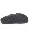 birkenstock - Nu pied ARIZONA BIG BUCKLE - DAIM NOIR