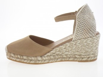 gaimo - Espadrilles ROBI - DAIM BEIGE