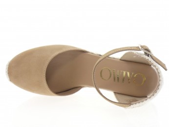 gaimo - Espadrilles ROBI - DAIM BEIGE