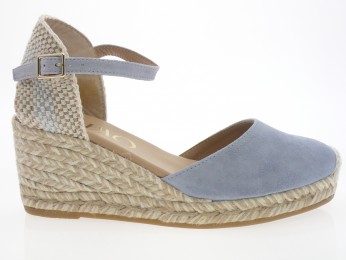 gaimo - Espadrilles ROBI - DAIM BLEU CIEL
