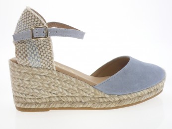 gaimo - Espadrilles ROBI - DAIM BLEU CIEL