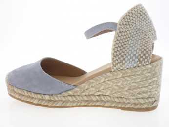 gaimo - Espadrilles ROBI - DAIM BLEU CIEL