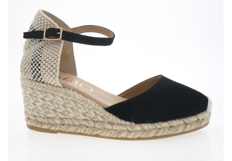 gaimo - Espadrilles ROBI - DAIM NOIR