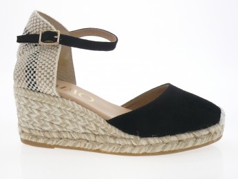 gaimo - Espadrilles ROBI - DAIM NOIR