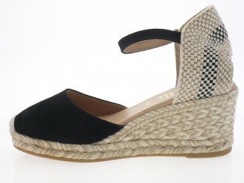 gaimo - Espadrilles ROBI - DAIM NOIR