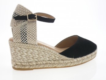 gaimo - Espadrilles ROBI - DAIM NOIR
