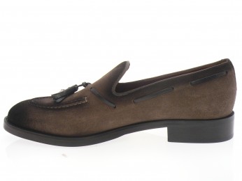 flecs - Mocassin A302 - DAIM MARRON