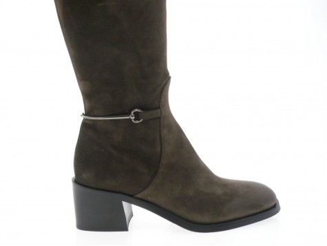 Fru.It Now - Bottes Femme 9351 - DAIM TAUPE