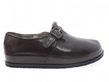 lorenzo masiero - Mocassin W26553 - MARRON FONCÉ