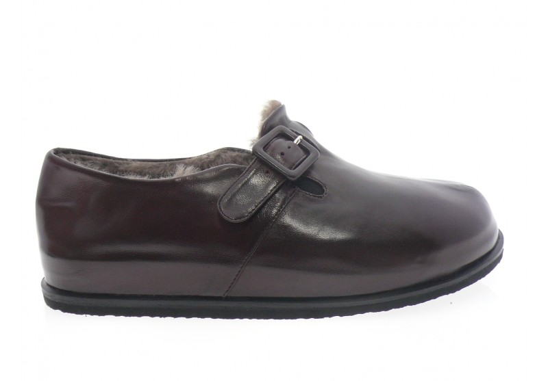 lorenzo masiero - Mocassin W26553 - MARRON FONCÉ