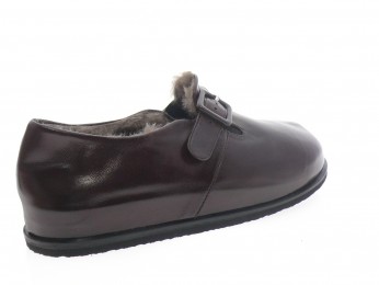 lorenzo masiero - Mocassin W26553 - MARRON FONCÉ