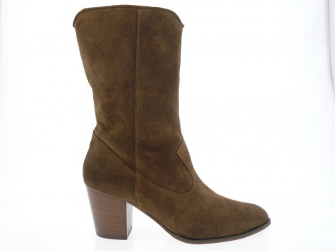 aliwell - Boots SAVANA - DAIM CAMEL