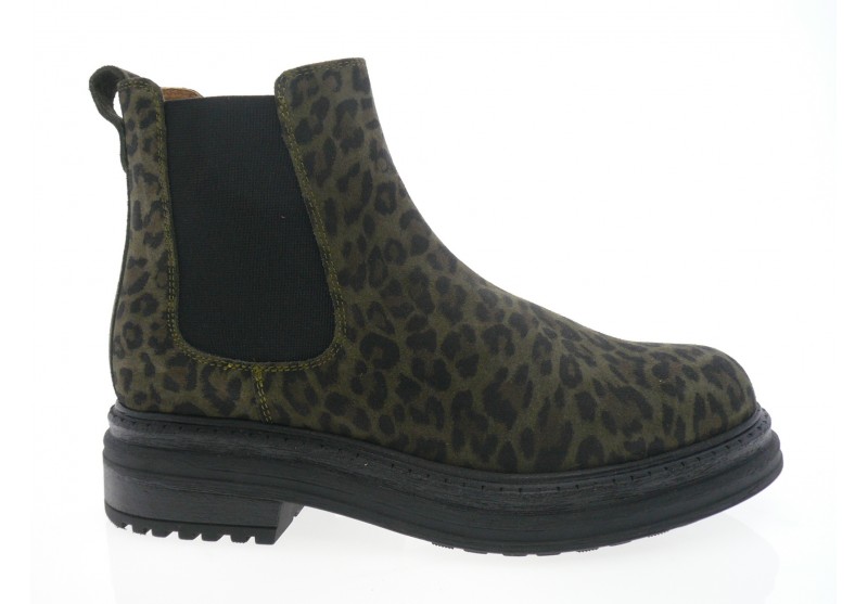 aliwell - Boots LAKI - LEOPARD KAKI