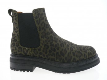 aliwell - Boots LAKI - LEOPARD KAKI