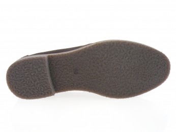 aliwell - Mocassin MARCIA - DAIM MARRON FONCÉ