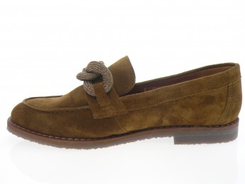 aliwell - Mocassin MARCIA - DAIM CAMEL