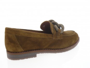 aliwell - Mocassin MARCIA - DAIM CAMEL