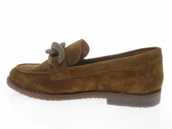 aliwell - Mocassin MARCIA - DAIM CAMEL