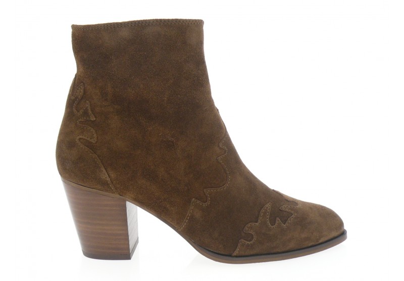 aliwell - Boots VYX - DAIM MARRON
