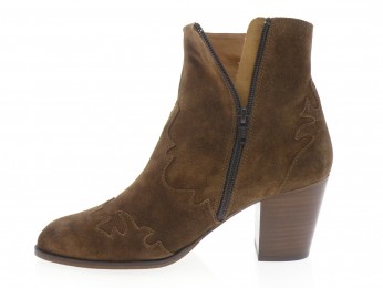 aliwell - Boots VYX - DAIM MARRON