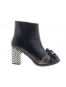 nemonic - Boots 2480 - VERNIS NOIR