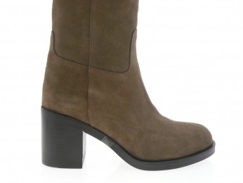 aliwell - Bottes Femme IKEN - DAIM TAUPE