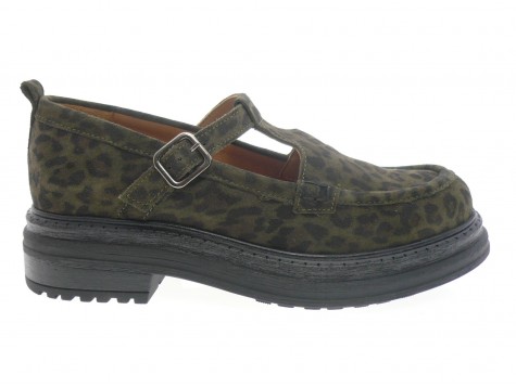 aliwell - Mocassin ORLA - LEOPARD KAKI