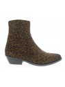 aliwell - Boots LENNOX - DAIM BEIGE LEOPARD