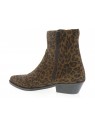 aliwell - Boots LENNOX - DAIM BEIGE LEOPARD