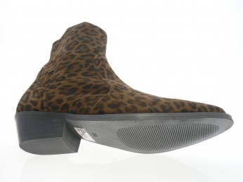 aliwell - Boots LENNOX - DAIM BEIGE LEOPARD