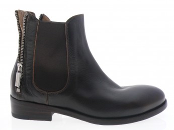 la bottega di lisa - Boots 4214 - MARRON FONCÉ
