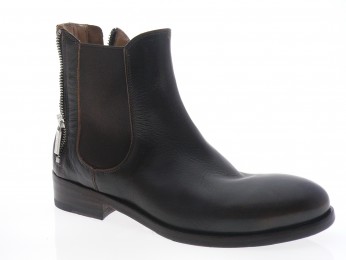 la bottega di lisa - Boots 4214 - MARRON FONCÉ