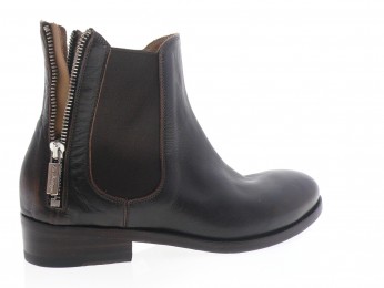 la bottega di lisa - Boots 4214 - MARRON FONCÉ