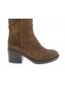 aliwell - Bottes Femme MAZZIA - DAIM CAMEL