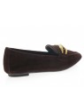 Reqins - Mocassin HILARIE - DAIM MARRON