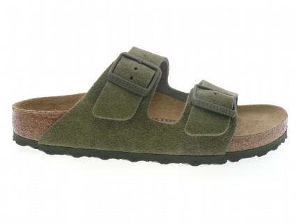 birkenstock - nu-pied ARIZONA H SFB - DAIM VERT