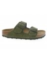 birkenstock - nu-pied ARIZONA H SFB - DAIM VERT