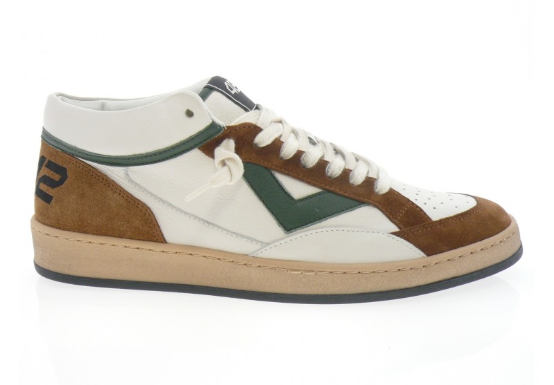 4b12 - Sport PLAY MID - BLANC CAMEL