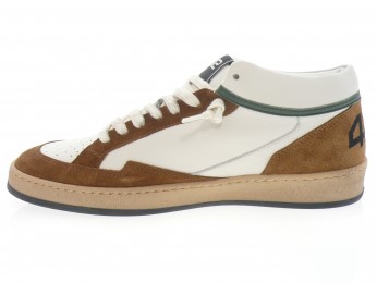 4b12 - Sport PLAY MID - BLANC CAMEL