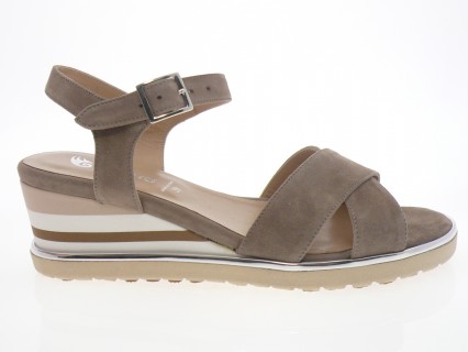 Xsa Alexandra - Nu pied 2103 - DAIM TAUPE