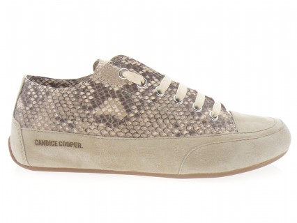 candice cooper - Lacet ROCK - PYTHON MARRON CLAIR