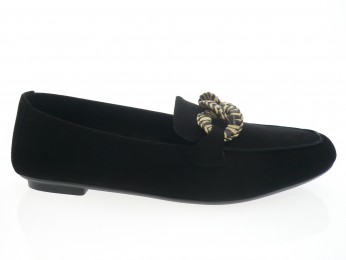 Reqins - Mocassin HAMAYA - DAIM NOIR