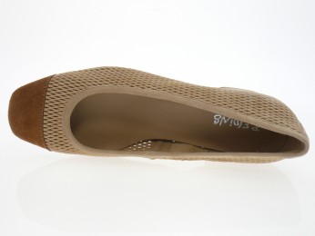 Reqins - Femme KANA - DAIM BEIGE