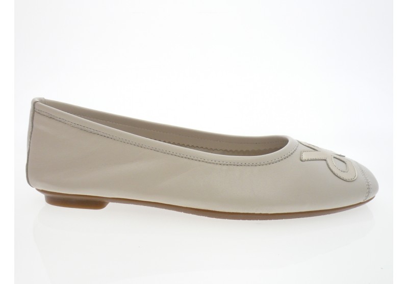 Reqins - Ballerine HOPA - ECRU